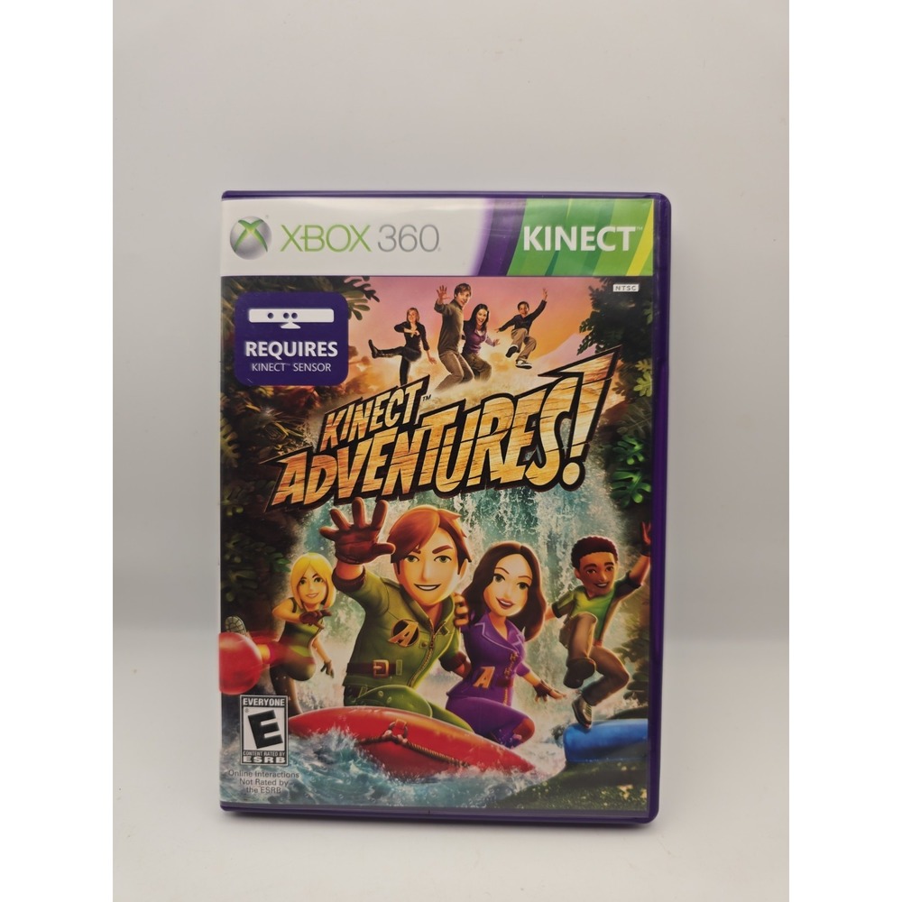 Kinect Adventures Microsoft Xbox 360 Video Game